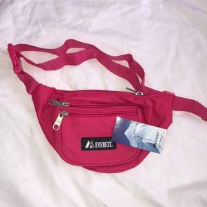 Pink, glittery Fanny pack